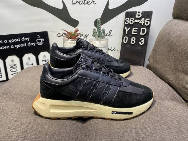 真标半码 Adidas阿迪达斯Boost秋季新款Retropy E5爆米花运动休闲鞋 Yed083