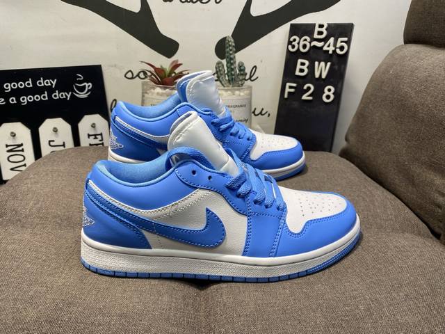 真标半码 耐克Nike Air Jordan 1 Low Aj1乔丹一代低帮经典复古文化休闲运动篮球鞋 Bwf28