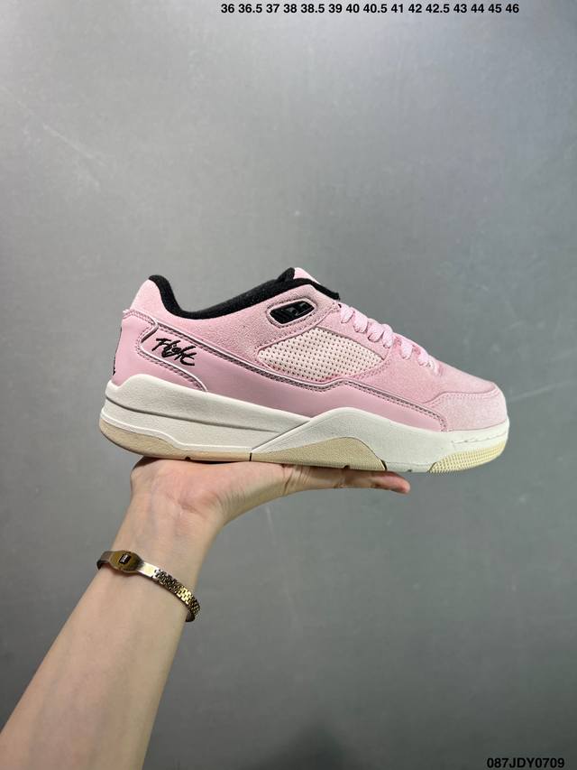 Who Decides War X Nike Jordan Flight Court Ate 搭防滑耐磨 低帮 耐克复古篮球鞋 货号:Hf3255-003 尺码