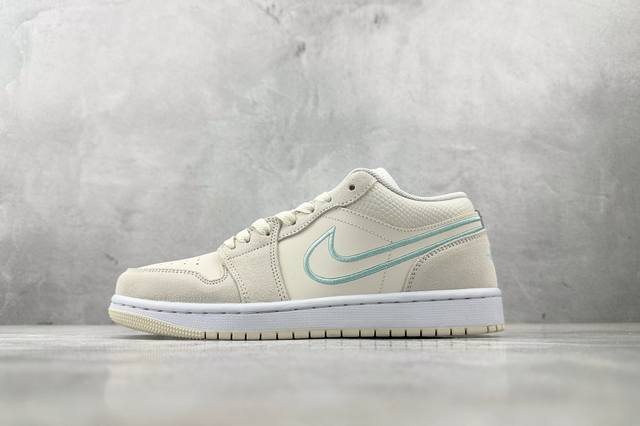 综合版 Jordan Air Jordan 1 米色 货号：Hj5969-100 尺码：36 36.5 37 38.5 39 40 40.5 41 42 42.