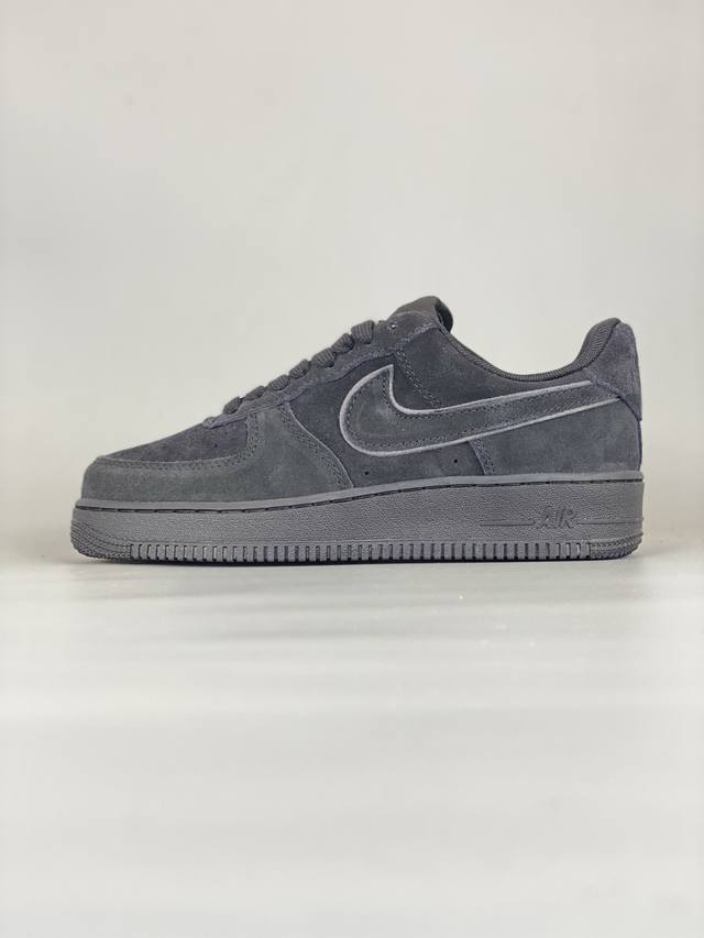 Nike Air Force 1 Low 翻毛黑边 空军一号低帮运动休闲板鞋 官方同步 原装级别 原楦头原纸板 打造纯正空军版型#专注外贸渠道 全掌内置蜂窝气垫