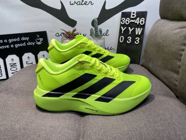 真标半码 阿迪达斯Adidas Adizero Adios Pro Evo 4 Ekiden Pack 零度平安进化版4系列低帮轻便透气竞速休闲运动慢跑鞋 Yy