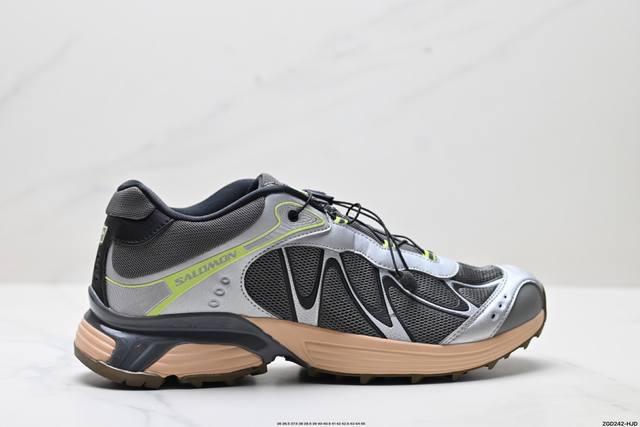 公司级Salomon萨洛蒙 Xt-Whisper 时尚 舒适減震防滑耐磨 低帮跑步鞋 鞋面采用Sensifit贴合技术 全方位贴合包裹脚型 鞋跟部鞋底牵引设计