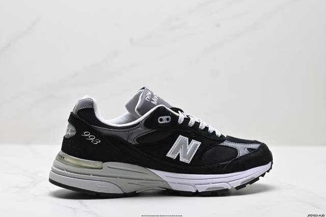 公司级New Balance新百伦Nb Made In Usa Mr993系列美产血统经典复古休闲运动百搭老爹跑步鞋 采用台产猪巴革及透气网眼材质 6层组合底模