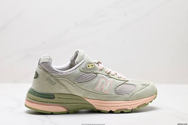 公司级New Balance新百伦Nb Made In Usa Mr993系列美产血统经典复古休闲运动百搭老爹跑步鞋 采用台产猪巴革及透气网眼材质 6层组合底模