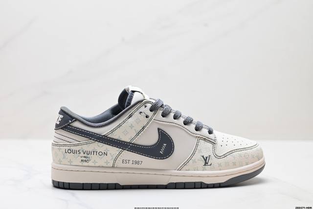 公司级Nike Dunk Low Retro ‘Diy高端定制’耐克 低帮休闲运动板鞋 原装头层材料 用料绝不含糊 独家版型蒸餾加工帶來的是更好的视觉和脚感体验