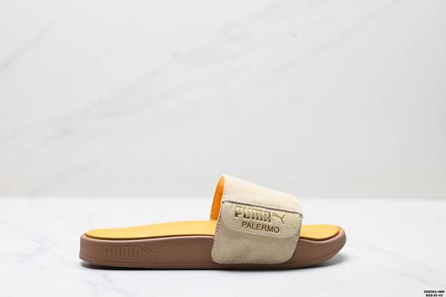 公司级Puma Leadcat 2.0 Palermo Foil 彪马 舒适透气 橡胶底拖鞋 拖鞋保留潮流外观的同时 将舒适度锐意升级 今夏不容错过的人气潮履
