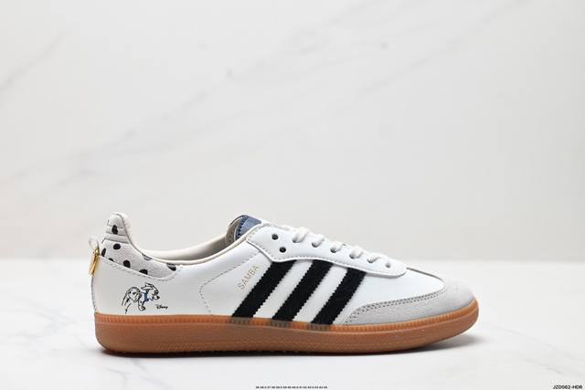 公司级Adidas Originals Samba Og 桑巴舞系列 阿迪达斯 三叶草 绅士德训足球风百搭低帮休闲运动板鞋 货号:Jq4052 尺码:36 36