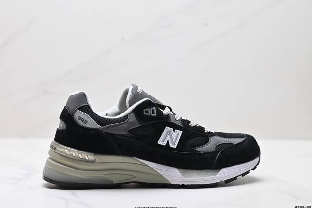 公司级New Balance Nb 992系列 新百伦 美产血统经典复古休闲运动百搭老爹跑步鞋 采用台产猪巴革及透气网眼材质 6层组合底模 缓震中底 超级碳胶耐