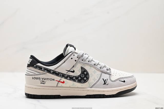 公司级Nike Dunk Low Retro ‘Diy高端定制’耐克 低帮休闲运动板鞋 原装头层材料 用料绝不含糊 独家版型蒸餾加工帶來的是更好的视觉和脚感体验