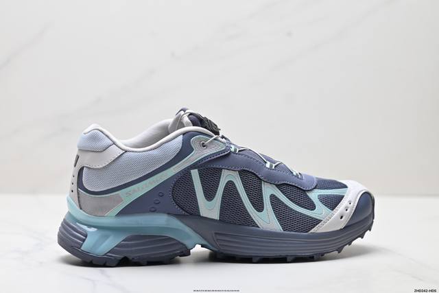 公司级Salomon萨洛蒙 Xt-Whisper 时尚 舒适減震防滑耐磨 低帮跑步鞋 鞋面采用Sensifit贴合技术 全方位贴合包裹脚型 鞋跟部鞋底牵引设计