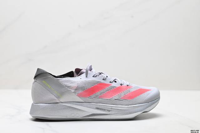 公司级Adidas Adizero Takumi Sen 10 M 阿迪达斯 耐磨减震专业跑步鞋 无论是平时训练还是马拉松 让这款跑步鞋伴你畅快开跑 兼具舒适性