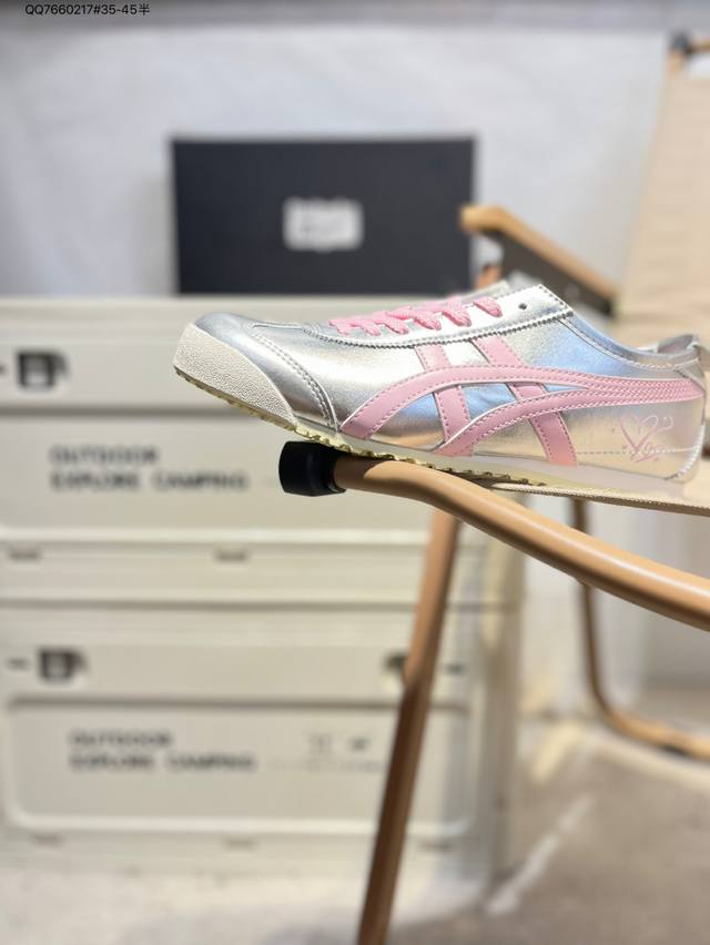 Asics 亚瑟士 Onitsuka Tiger 鬼冢虎皮面 脚感无敌，经典款 每年必入的单品！享受绝佳的舒适性，春夏秋季百搭单品Thl7C3 Qq766021
