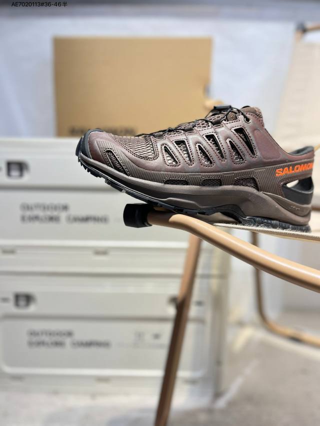 Salomon萨洛蒙Xapro3Damphib舒适柔软 防水透气耐磨 溯溪鞋 纯原外贸平台特供订单 耗时半年巨作 #全套原纸板楦头开发 #原厂特供网布配套加持