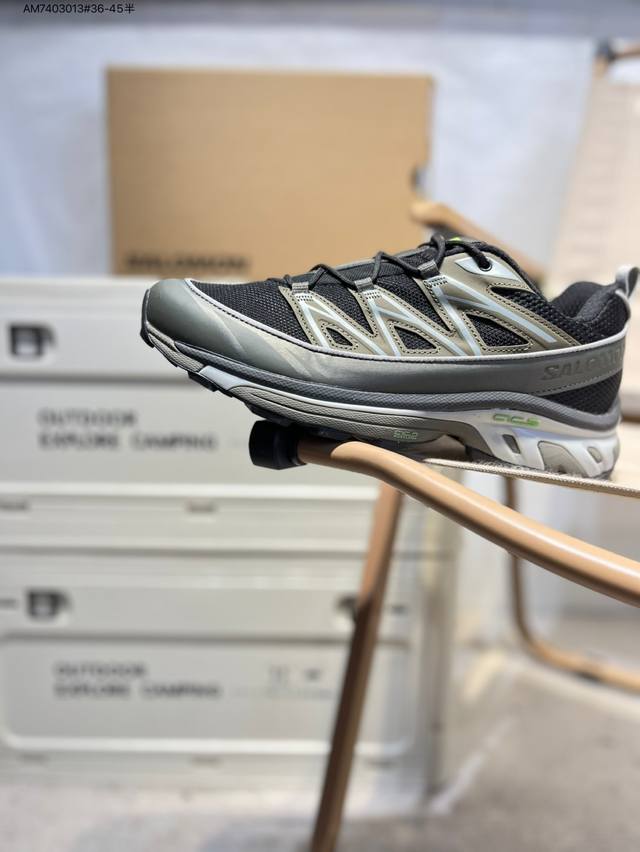 Salomon Xa Pro Xt-6 Expanse 萨洛蒙户外越野跑鞋 鞋面采用Sensifit贴合技术 全方位贴合包裹脚型 鞋跟部鞋底牵引设计 提供强大的