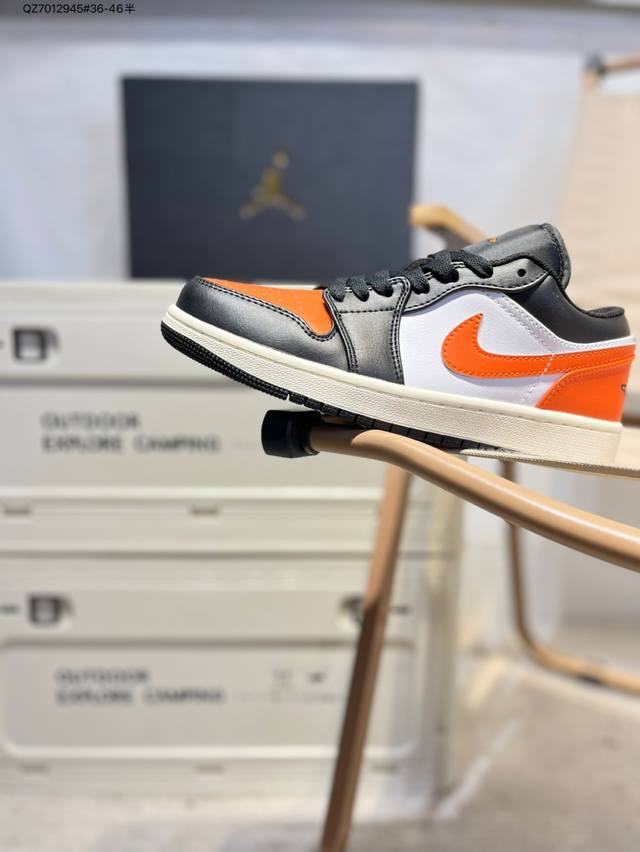 公司级头层皮乔丹Air Jordan 1 Low Aj1低帮系列篮球鞋 官方同步配色 原装级产物 #拒绝公底 立体鞋型 细节完美 高清洁度553558 Qz70