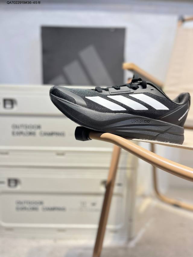 Adidas Duramo Speed 轻量跑鞋 柔软舒适防滑耐磨 低帮跑步鞋 货号：If1248 Qa7022919#36-45半