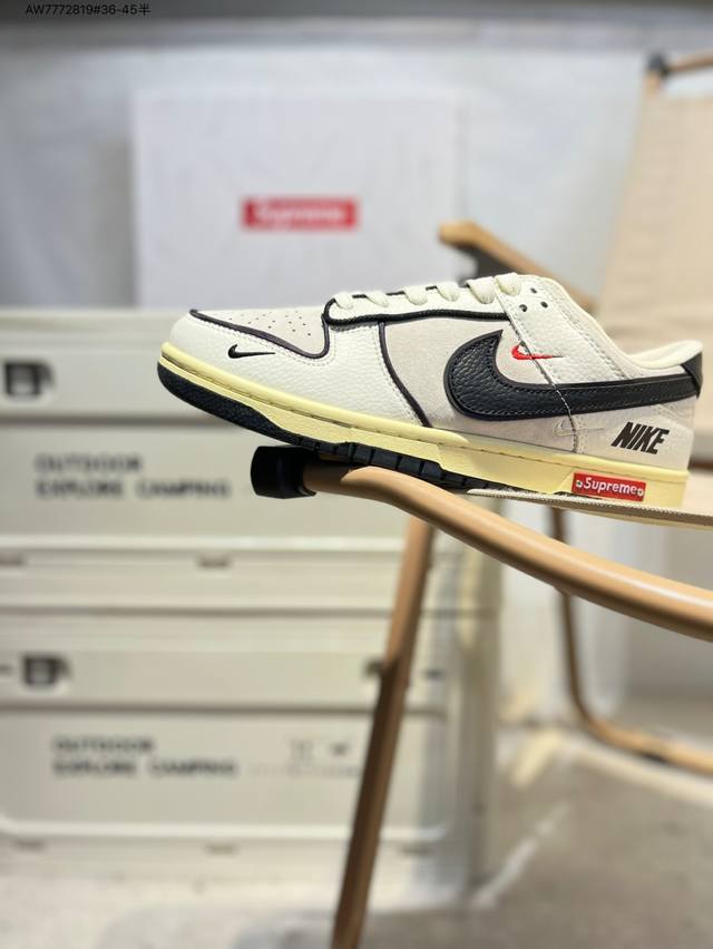 Supreme X Nike Sb Dunk Low 大厂出品 极力推荐 新配色 原装头层材料 独家版型蒸餾加工 帶來的是更好的视觉和脚感体验 大厂纯原品质出货