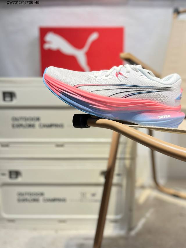 Puma Deviate Nitro 3 彪马 缓震训练跑鞋透气 舒适防滑耐磨 低帮 休闲跑步鞋 货号:312491 Qw7012747#36-45