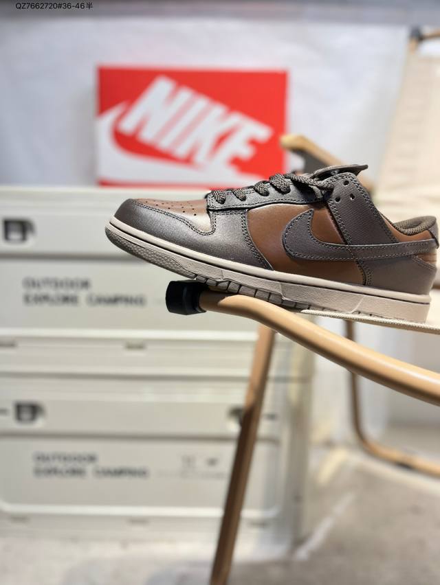 耐克Nike Dunk Low 板鞋Sb系列经典百搭休闲运动板鞋加厚鞋舌的填充，使舒适性大大提升，同时也更方便穿脱中底部分则加入了脚感柔软舒适Zoomair气垫