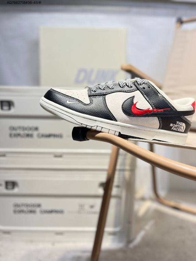 北面X Nike Sb Dunk Low 大厂出品 极力推荐 新配色 原装头层材料 独家版型蒸餾加工 帶來的是更好的视觉和脚感体验 大厂纯原品质出货 清洁度 电