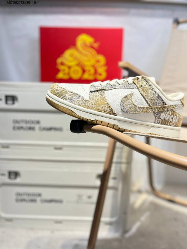 古驰 X Nike Sb Dunk Low 大厂出品 极力推荐 新配色 原装头层材料 独家版型蒸餾加工 帶來的是更好的视觉和脚感体验 大厂纯原品质出货 清洁度