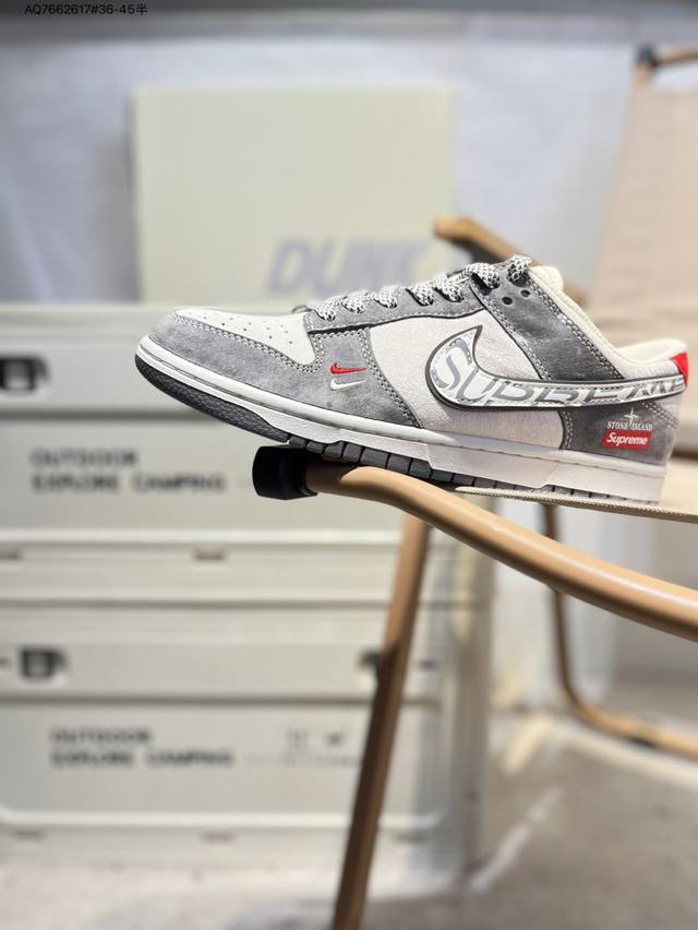 Supreme X Nike Sb Dunk Low 大厂出品 极力推荐 新配色 原装头层材料 独家版型蒸餾加工 帶來的是更好的视觉和脚感体验 大厂纯原品质出货