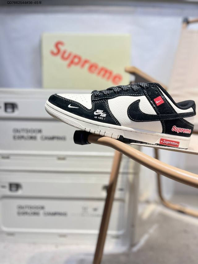 Supreme X Nike Sb Dunk Low 大厂出品 极力推荐 新配色 原装头层材料 独家版型蒸餾加工 帶來的是更好的视觉和脚感体验 大厂纯原品质出货