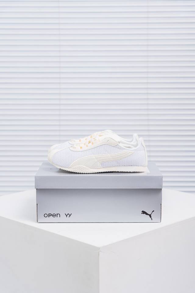 核心私 Puma H-Street 彪马薄底系列 复古运动休闲跑鞋 鞋面设计轻量透气 提供了舒适性和穿着感受 柔软内里材质 穿着更加舒适 橡胶鞋底提供持久的牵引