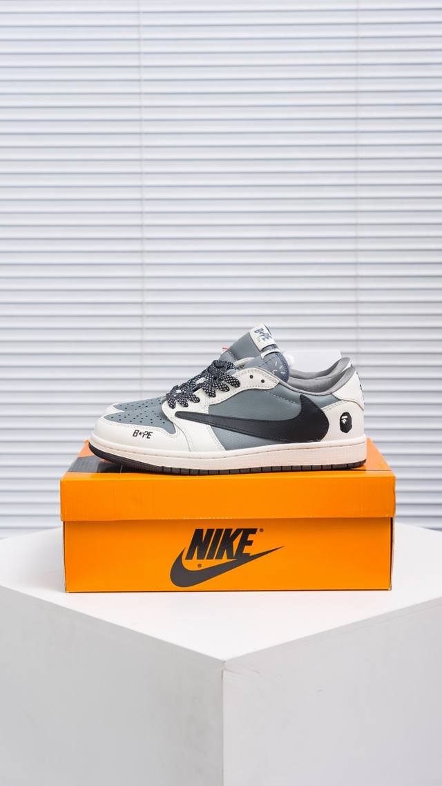 核心私 Air Jordan 1 乔丹篮球鞋男女运动鞋潮流板鞋 货号：Jw1188 131 尺码：36 37 37.5 38 38.5 39 40 40.5 4