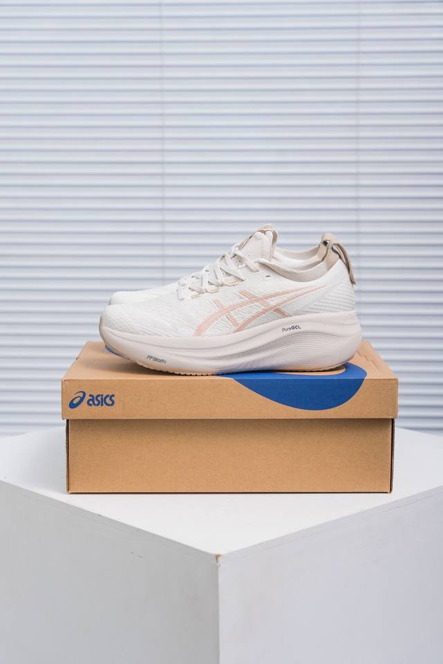 核心私 Asics 亚瑟士 Gel-Nimbus 27 低帮运动休闲跑步鞋 平台专供品质 区别市面通货 货号：1011C096- 尺码：36 37 37.5 3