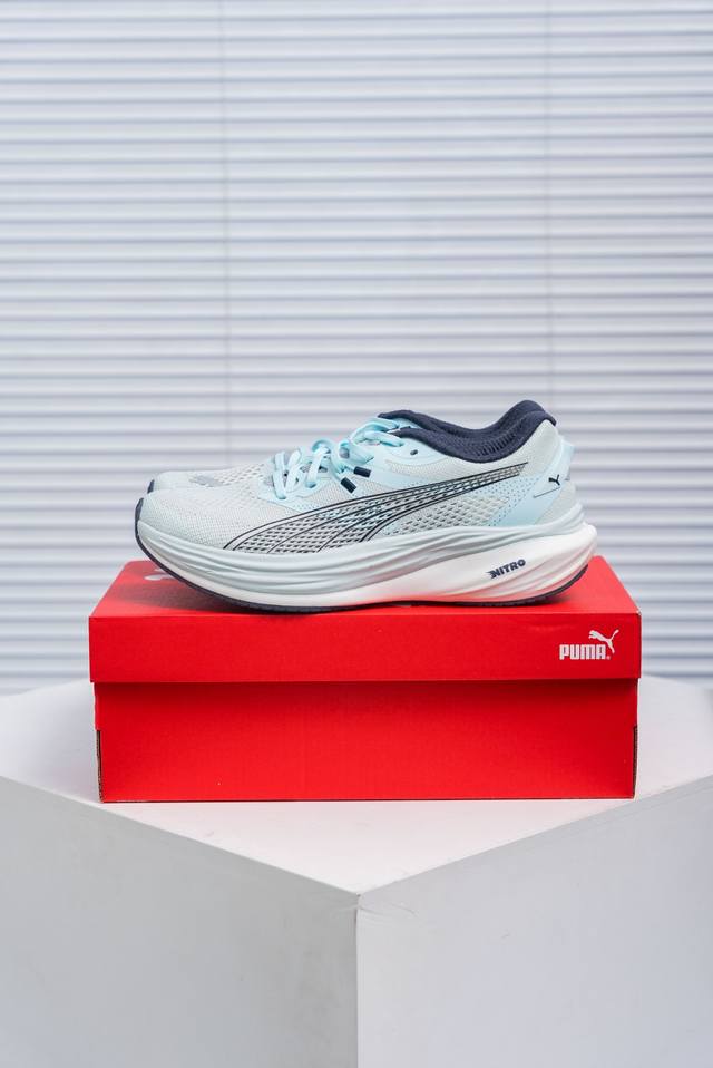 核心私 Puma Deviate Nitro 3 彪破精英顶缓系列低帮氮气超轻量竞速休闲运动慢跑鞋 货号：309708 06 尺码：36 37 37.5 38