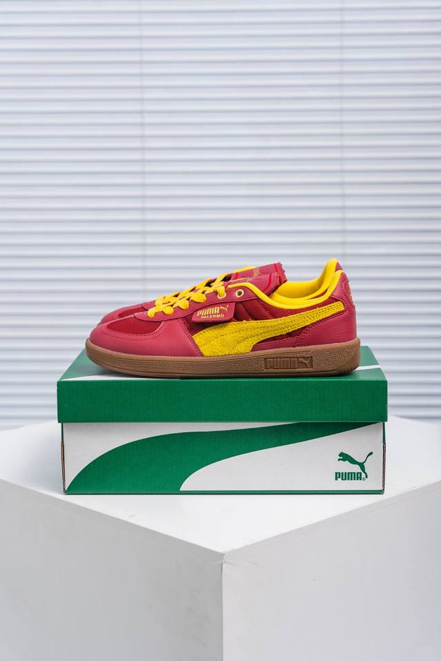 核心私 Puma Palermo Snaker 复古单品 彪马 防滑耐磨低帮德训板鞋 货号：401209 01 尺码：36 36.5 37.5 38 38.5