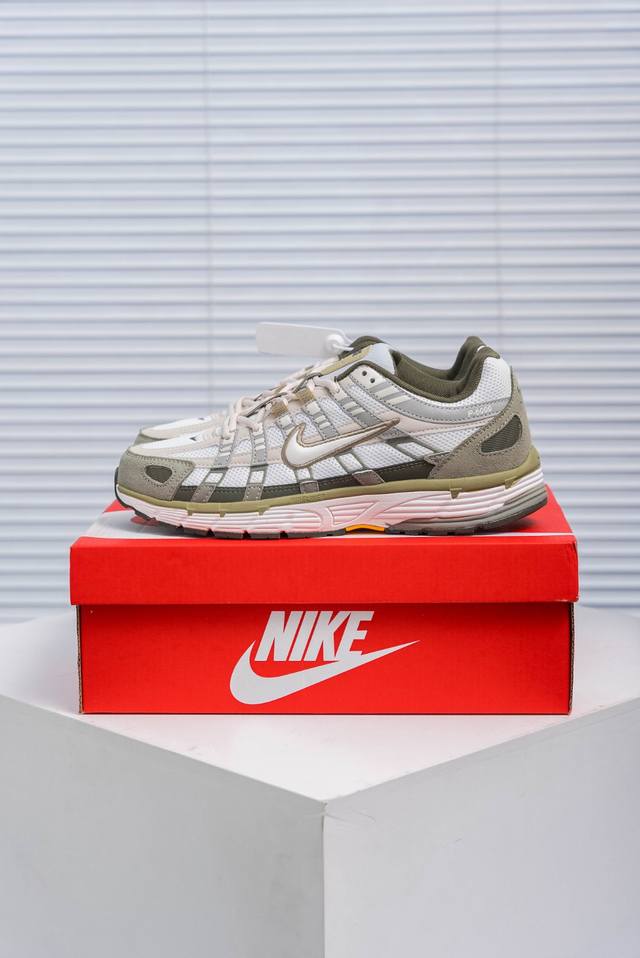 核心私 Nike P-6000 系列低帮复古老爹风休闲运动舒适慢跑鞋 购入原鞋原装纸板楦头开发 独家私模四层组合大底 市场唯一正确版本 良心定价 新配色陆续出货