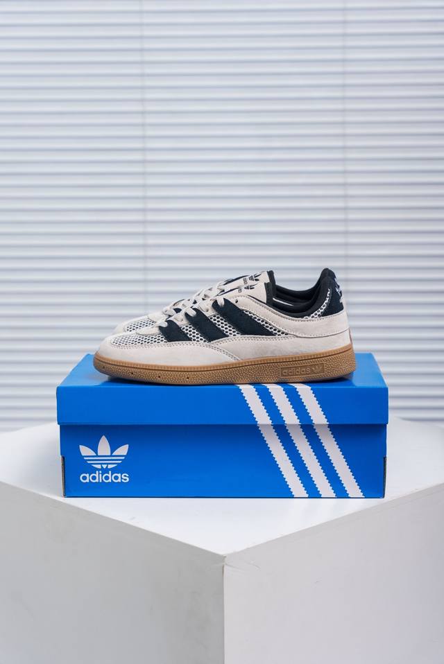 核心私 阿迪达斯Adidas Handball Spezial 舒适百搭防滑耐磨 低帮 德训板鞋男女同款 货号：J12608 尺码：36 36.5 37.5 3