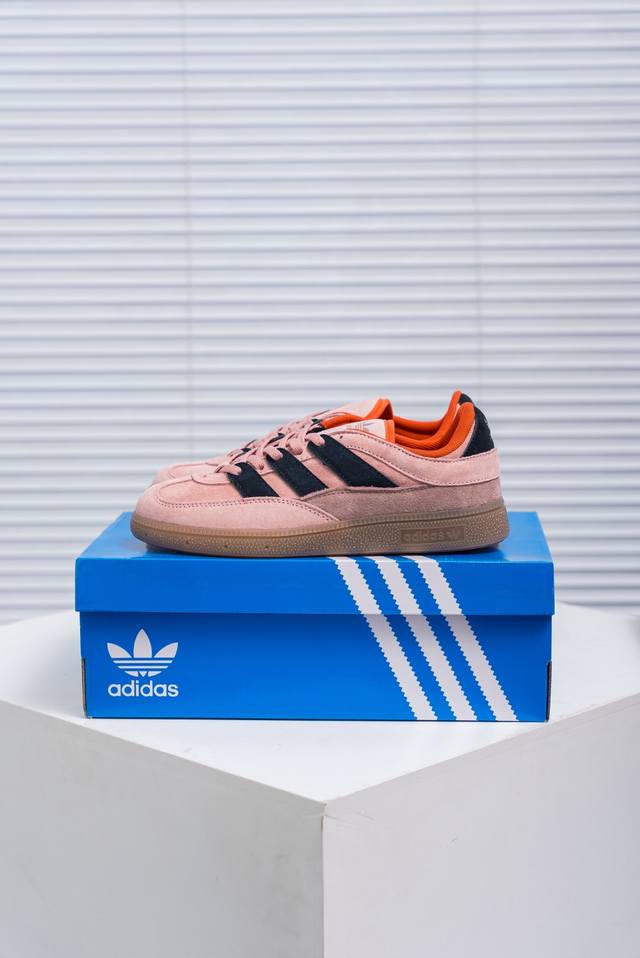 核心私 阿迪达斯Adidas Handball Spezial 舒适百搭防滑耐磨 低帮 德训板鞋男女同款 货号：Ji2605 尺码：36 36.5 37.5 3
