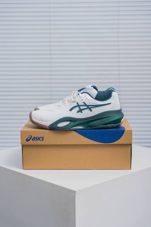 核心私 Asics Gel-Resolution X 亚瑟士运动休闲透气专业跑鞋 轻量舒适透气材质 全滴塑鞋面 中底3D可视Gel缓震胶效果 升级Flytefo