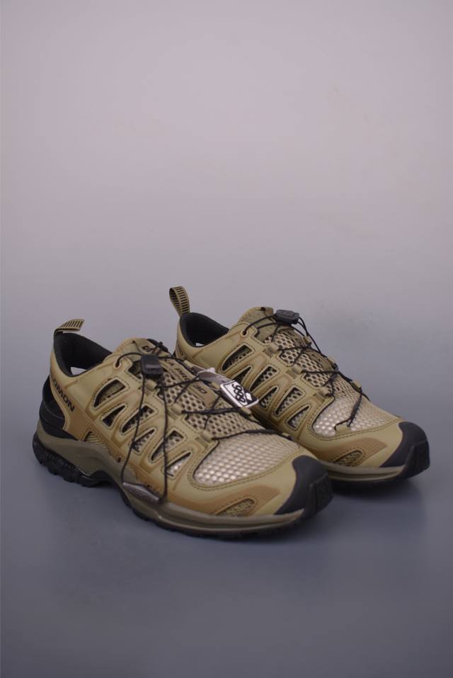 法国户外品牌-萨洛蒙 Salomon Xa Pro 3D Suede 探索者溯溪鞋系列 纯原版本 潮流越野机能户外休闲运动跑步鞋 采用透气网布与防护皮革组合鞋面