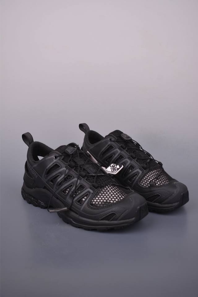 法国户外品牌-萨洛蒙 Salomon Xa Pro 3D Suede 探索者溯溪鞋系列 纯原版本 潮流越野机能户外休闲运动跑步鞋 采用透气网布与防护皮革组合鞋面