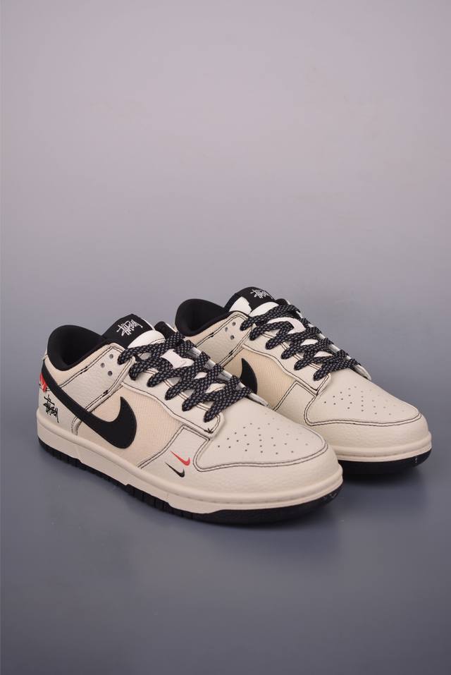 Nike Sb Dunk Low 斯图西联名 纯原大厂出品 极力推荐 原装头层材料 独家版型蒸餾加工 帶來的是更好的视觉和脚感体验 大厂纯原品质出货 清洁度 电