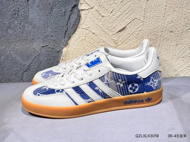 Adidas Samba Og 桑巴德迅板鞋立体Samba烫金Logo 区别市场一切版本 针车走线 冲孔均为最高标准打造 后跟港宝材料定型 反口弧度完美 Sc9
