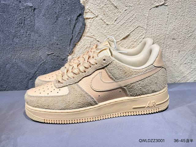 新品上市实拍 Wd Nk Air Force 1 空军一号经典低帮板鞋 棕色 Ib4001 200 尺码：35.5 36 36.5 37.5 38 38.5 3
