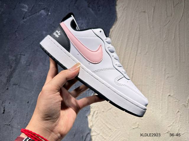 耐克 Nike Court Borough Low 2 Gs 小空军 低帮百搭透气休闲运动板鞋男女鞋。经典耐用的设计，兼顾舒适脚感和出众风范，演绎匠心之作。结构