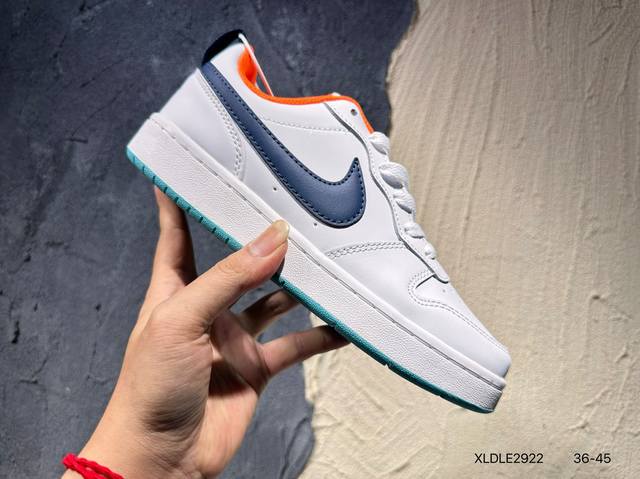 耐克 Nike Court Borough Low 2 Gs 小空军 低帮百搭透气休闲运动板鞋男女鞋。经典耐用的设计，兼顾舒适脚感和出众风范，演绎匠心之作。结构