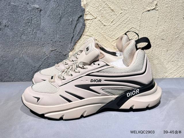 新品上市实拍 E Dior迪奥潮流时尚低帮休闲系列 广东品质原厂新款 渠道原装订单 全套专柜包装物原鞋一致效果Welxqc2903