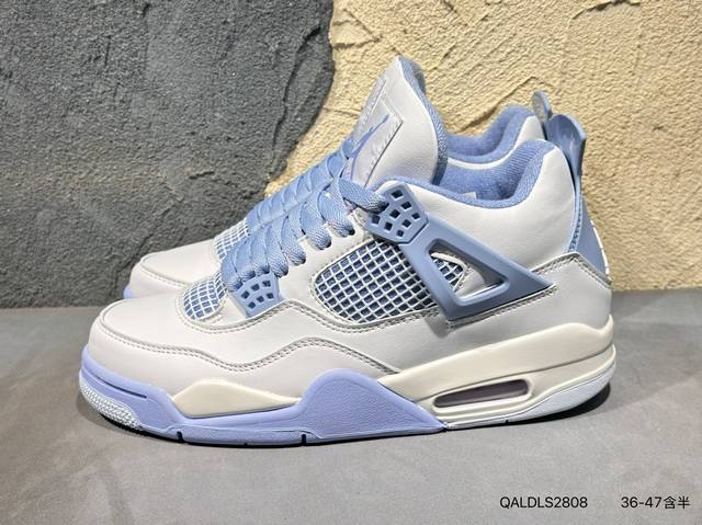 Nike Air Jordan 4 Retro Og 中帮 迈克尔 乔丹Aj4代乔4 复古休闲运动文化篮球鞋。秉承轻量化的速度型篮球鞋设计思想完成设计，降低重量