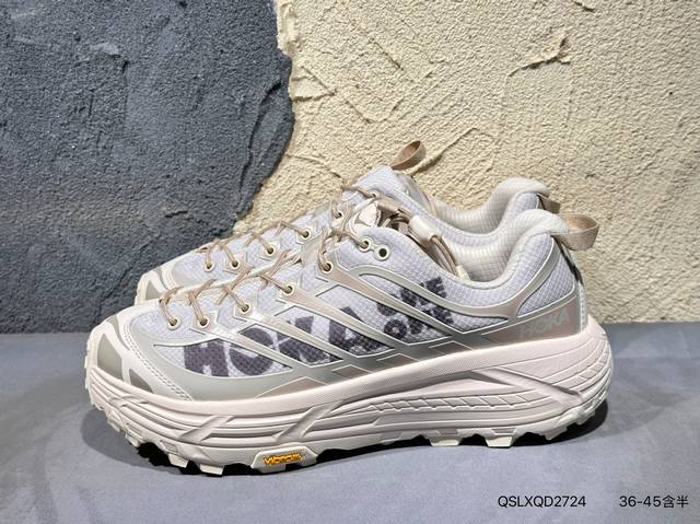 新品上市实拍 Hoka U Restore Ct 全新配色 一脚蹬系列，这个品牌来自于新西兰的毛利语，Hoka表示大地，One One表示飞越，连起来就是飞越地