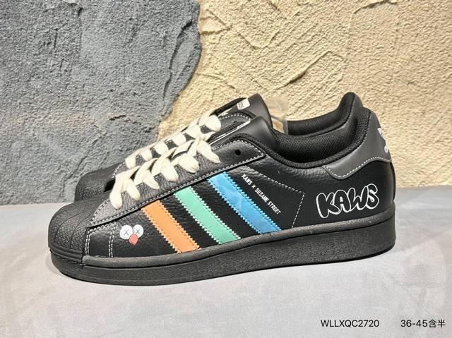 新品上市实拍 Adidas Originals Superstar 联名款 贝壳头 官网同步 实拍首发渠道正品订单 诠释市场最高工艺水平区别市面普通真标版本，进