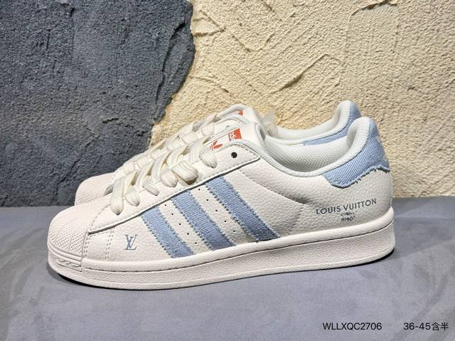 新品上市实拍 Adidas Originals Superstar 联名款 贝壳头 官网同步 实拍首发渠道正品订单 诠释市场最高工艺水平区别市面普通真标版本，进
