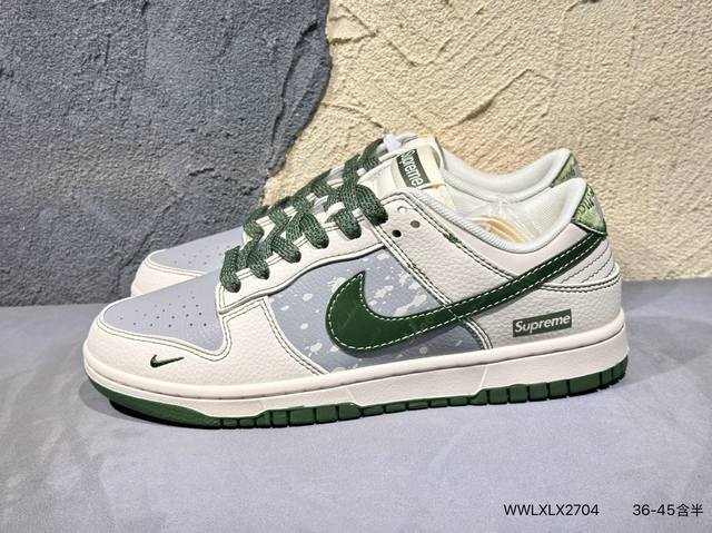 耐克 Air Jordan 1 *北面联名 定制鞋盒 大厂纯原品质出货 超高清洁度 皮料切割干净无任何毛边 细节完美 货号：Hs8068 Size：36 36.